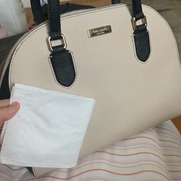 Kate Spade Black & White Satchel - Picture 10 of 10